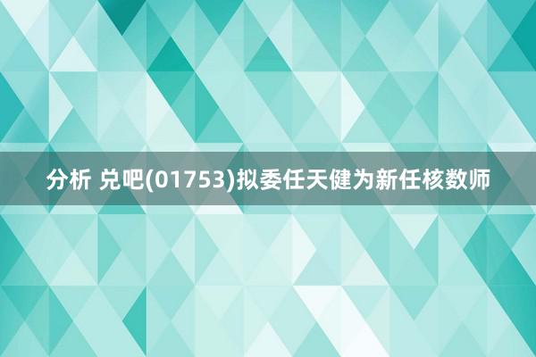 分析 兑吧(01753)拟委任天健为新任核数师